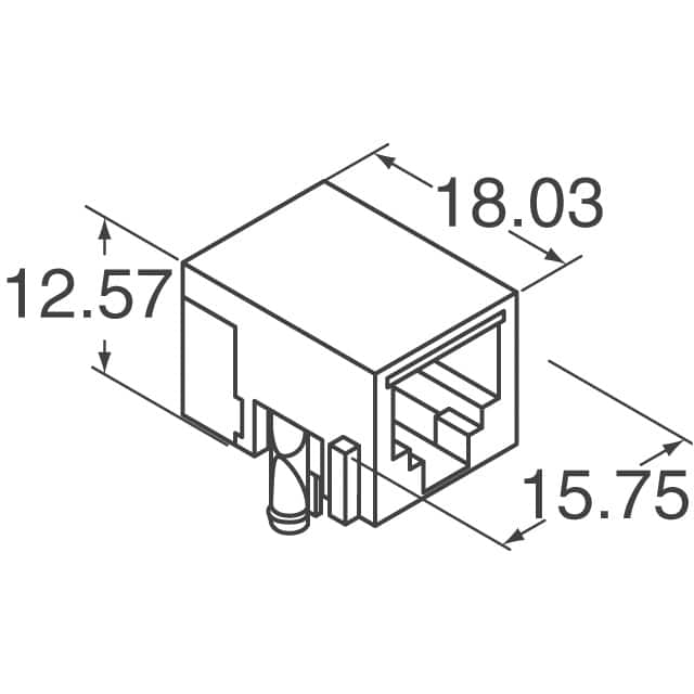 6609212-5 TE Connectivity Corcom Filters  Connecteurs modulaires